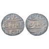 Mughals: Muhammad Shah (1719-1748 AD), silver rupee, Surat mint, 'Ba-luft-Alah Badshah i-zaman' type