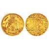 Princely States: Dhar, Anand Rao IV (1943-1948 AD), gold mohur, dated 1943, struck at Piran (Dhar) m