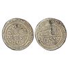 Princely States: Nawanagar, Jam Vibhaji (1852-1894 AD), silver 5 kori, VS 1949, KM 23, 13.85g. Obv: 