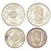 Portuguese India, Portuguese Administration, silver coins (2), 1x rupia, AD 1935, 11.48g, KM 22 and 