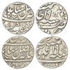 Bengal Presidency, Murshidabad (Calcutta) mint, silver rupee (2), in the name of Shah Alam II, AH 11