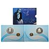 Image 1 : Republic India: 2010, Mother Teresa Birth Centenary, UNC set of 2 coins, 100 rupees and 5 rupees, Ko