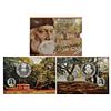 Image 1 : Republic India: 2011, 150th Birth Anniversary of Rabindranath Tagore, UNC set of 2 coins, 150 rupees
