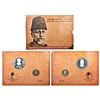 Image 1 : Republic India: 2014, 125th Birth Anniversary of Maulana Abul Kalam Azad, UNC set of 2 coins, 20 rup