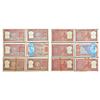 Image 1 : Paper Money: 2 rupees, full packet of 100 notes (6), (a) Tiger series, 2x I.G. Patel, inset 'A', ser