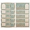 Image 1 : Paper Money: 5 rupees, Black buck series notes (5), ND (1950), signed by B. Rama Rau, only English i
