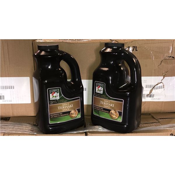 20 boxes, 40 containers of E.D. Smith Teriyaki sauce, 3.7L