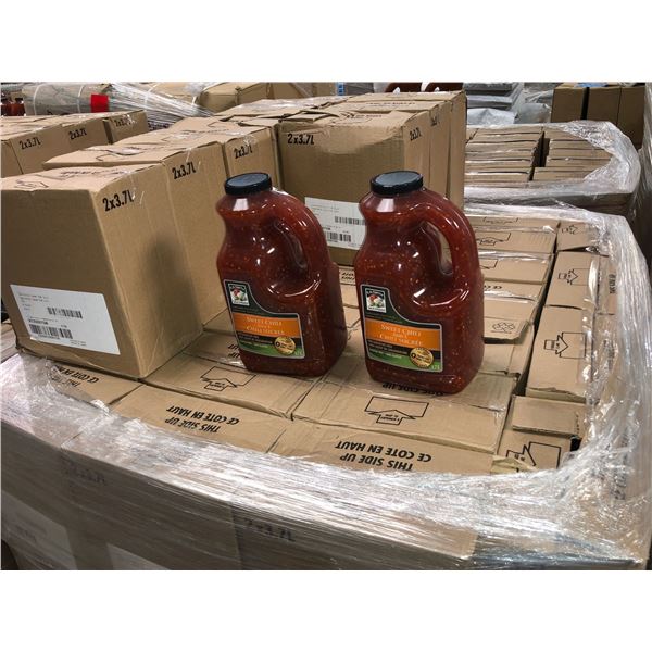 21 boxes of 2 E.D. Smith sweet chili sauce, 3.7L