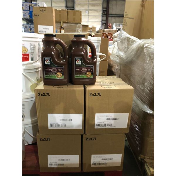 10 Boxes of ED Smith Mesquite BBQ Sauce 3.7L