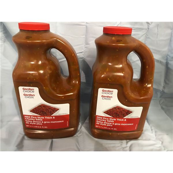 17 Boxes of 2 Mild Pico Style Thick + Chunky Salsa 3.7L