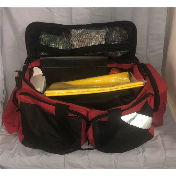 Western Safety Emergency softpack w/ oxygen tank & medical supplies