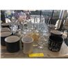 Image 1 : Large group of assorted glasses - includes wine glasses/ mugs etc.