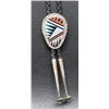 Image 2 : ZUNI INDIAN SILVER BOLO (LGL)
