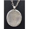 Image 5 : NAVAJO INDIAN STERLING SILVER NECKLACE AND PENDANT