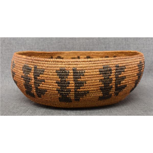 WASHOE INDIAN BASKETRY BOWL