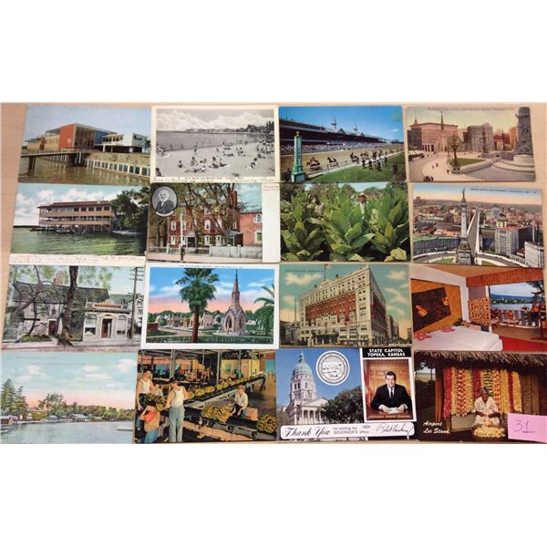 USA States Sorted Box 500+ Postcards