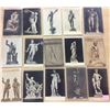 Image 2 : Nude Male Statues 60+ Postcards