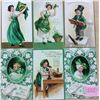 Image 1 : St. Patrick's Day Clapsaddle Holiday Greeting 18 Postcards