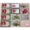 Image 2 : Valentine's Day Holiday Greeting Postcards Approx. 30 Cards