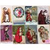 Image 2 : Santa Holiday Christmas Greeting Postcards 20+