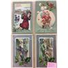 Image 2 : Santa Holiday Christmas Greeting Album 48 Postcards