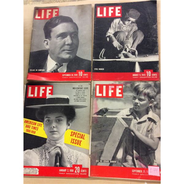 12 Life Magazines
