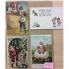 Image 2 : Holiday - Greetings Album of Children with Dolls 50+ Postcards