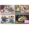 Image 2 : Holiday Greetings Album Easter Chicks 100+ Postcards