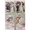 Image 8 : Holiday Greeting Album of Snowmen 45+ Postcards