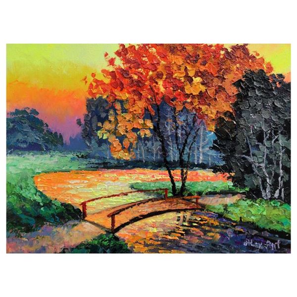 Bridge Into The Sunset By Antanenka Original