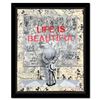Image 1 : Street Connoisseur - Life is Beautiful (Red) By Mr Brainwash Original