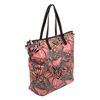 Image 3 : Prada Pink Nylon Saffiano Tessuto Flower Print 2Way Tote Bag