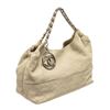 Image 2 : Chanel Beige Leather Coco Cabas Tote Bag