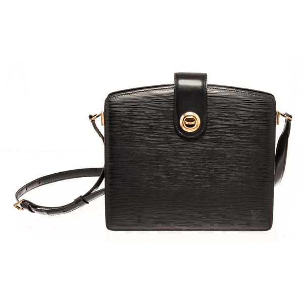 Louis Vuitton Black Epi Leather Capucines Shoulder Bag