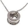 Image 2 : Bvlgari Silver B.Zero 1 Pendant Necklace