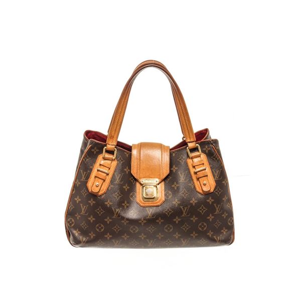 Louis Vuitton Brown Monogram Canvas Greet Shoulder Bag