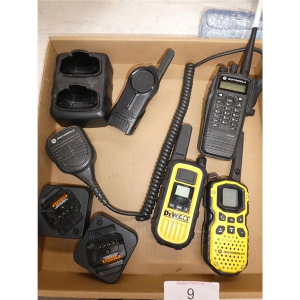 DeWalt & Motorola walkie-talkies