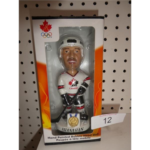 hand-painted bobble head doll - Shanahan