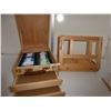 Image 1 : artist/painter kit w/ paint & easel