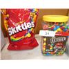 Image 1 : candy: skittles (3lb) & m&m's (3lb)