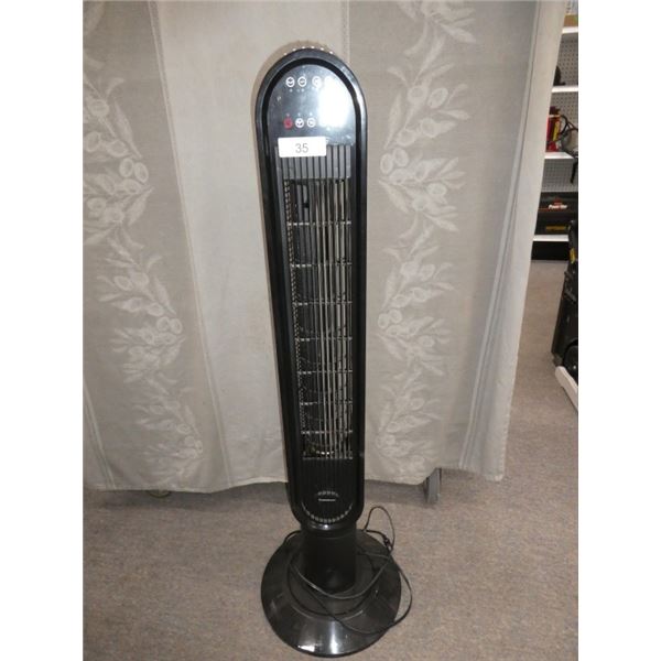 Garrison upright fan works