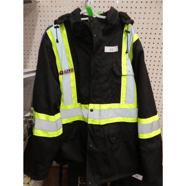 Kosto class 1 level 2 insulated safety jacket (L)