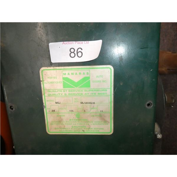 garge door opener 3/4hp 115 volts