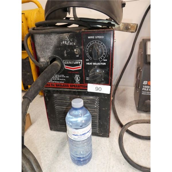 gas or gasless operation wire feed welder works