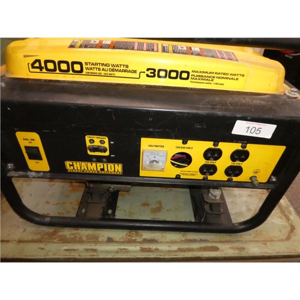 Champion generator 196cc works