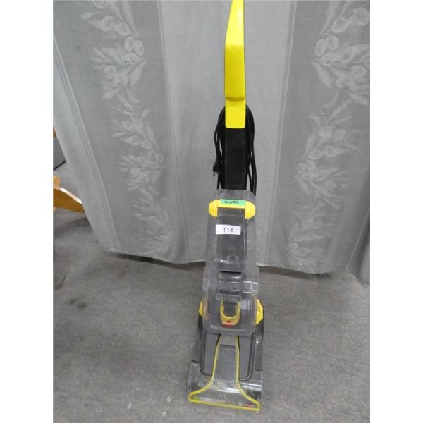 Bissell power clean turbo brush pet vacuum works