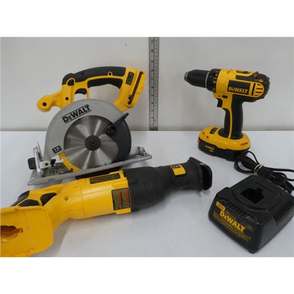 DeWalt variable speed reciprocating saw, 1/2"