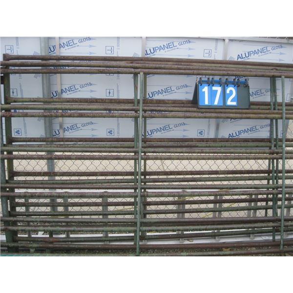 4 Green Pen Panels 9'9" x 60"