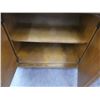Image 5 : wooden china cabinet 2 pcs