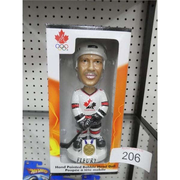 hand painted bobble head doll - Fleury